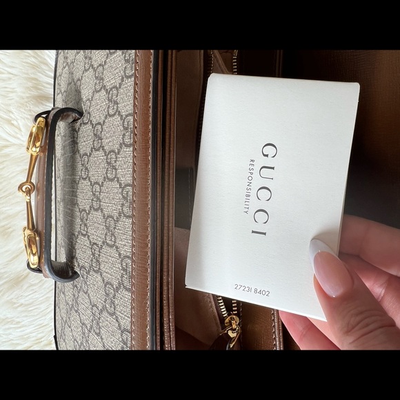 GUCCI HORSEBIT 1955 BAG ✨AUTHENTIC✨ - Picture 9 of 11